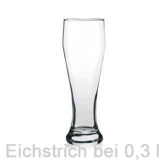 Weizenbierglas 0,3 l